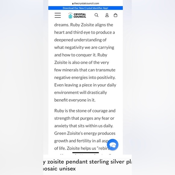 Copper ruby zoisite pendants sterling silver plated U Pick! artisan India tribal - Picture 13 of 15